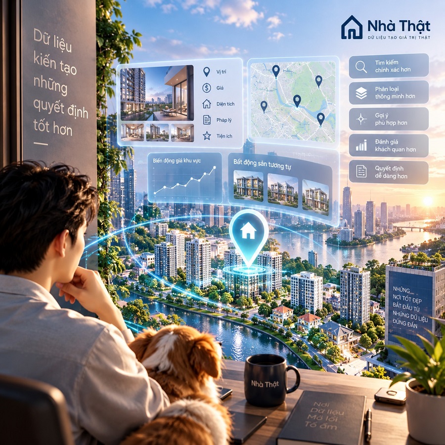 Dữ liệu là nền tảng của bất động sản hiện đại