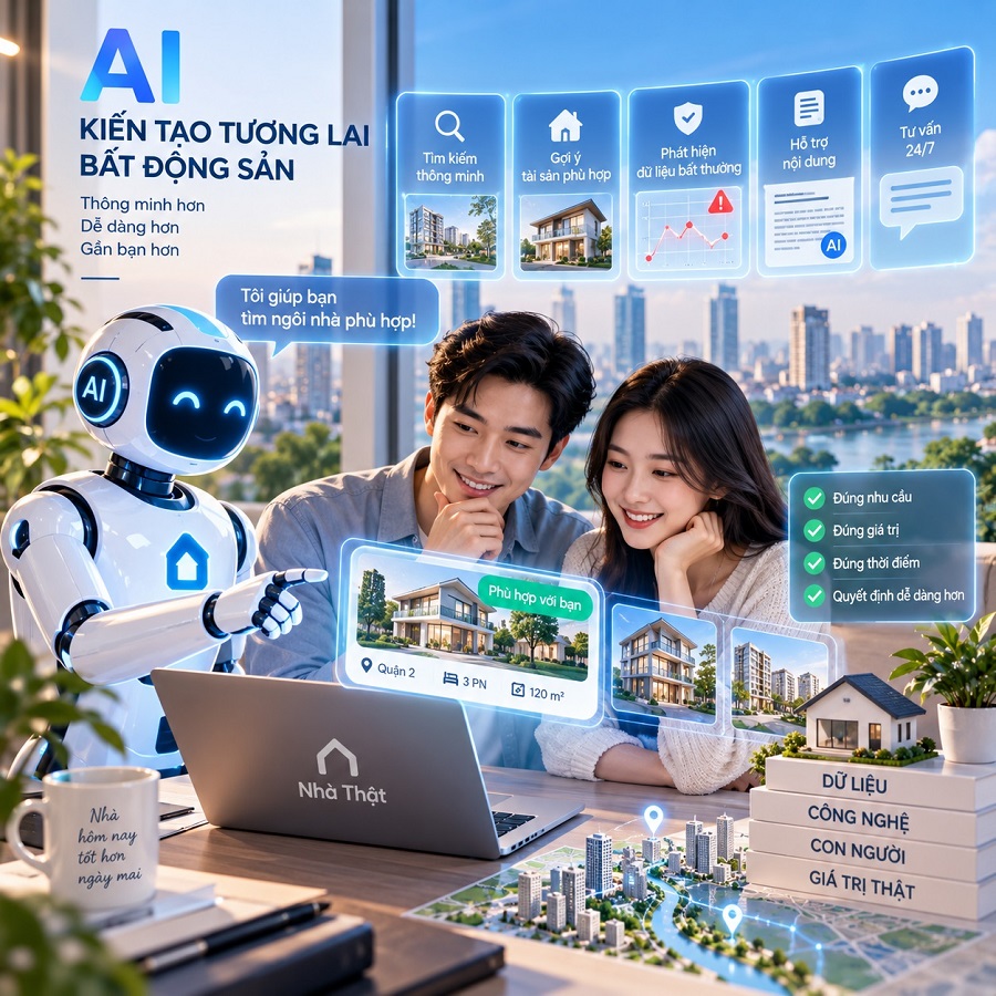 Vai trò của AI trong tương lai của thị trường bất động sản
